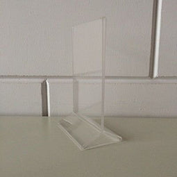Klika - Menu-standaard acryl A6 - 10x15 cm - 30 stuks