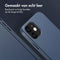 Accezz MagSafe Leather Backcover - Soft case - Krasbestendig - Donkerblauw (iPhone 12 Pro)