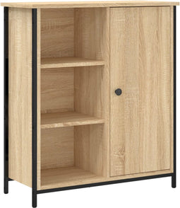 vidaXL - Dressoir - 70x30x80 - cm - bewerkt - hout - sonoma - eikenkleurig