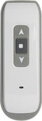 FRANKRIJK COMBI Aluminium rolluik - H 1,4 x B 1 m - Elektrische radiobesturing - Wit