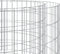 vidaXL - Schanskorf - vuurplaats - Ø - 100 - cm - gegalvaniseerd - ijzer