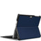 imoshion Trifold Bookcase - Geschikt voor Microsoft Surface Go 4/Go 3/Go 2 - Auto-wake functie - Donkerblauw