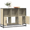 vidaXL - Dressoir - 100x35x76 - cm - bewerkt - hout - sonoma - eikenkleurig