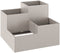 vidaXL - Tuinplanter - 80x80x60 - cm - Verweerd - Staal
