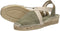 Toni Pons Verdi-V - Dames Espadrilles - Handgemaakt - Groen - Maat 36