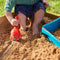 TP Toys Houten Zandbak - Met Deksel en Zitbankjes - FSC-gecertificeerd Hout - Kleur Naturel