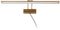Steinhauer Litho 2431BR - Wandlamp - Dimbaar lichtkleur instelbaar - Brons - 60x14,5x9 cm