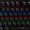 Nedis GKBD400BK - Mechanisch Gamingtoetsenbord - RGB-verlichting en polssteun - Zwart
