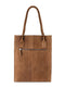 DSTRCT Medium Schoudertas / Crossbodytas Dames - Leer - Portland Road - Crocoprint - Roest Bruin