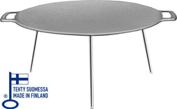 Griddle Pan - Grillplaat met Pootjes - 48 cm