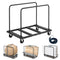 Platenwagen - Gipsplatenkar 816 kg - 115 x 74 cm - Zwart