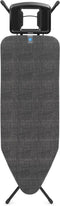 Brabantia Strijkplank C - Stoomstrijkijzerhouder - 124x45 cm - Denim Black