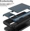 imoshion Hoesje Geschikt voor iPhone 11 Pro Hoesje - Ruimte voor 2 pasjes - imoshion Backcover met pasjeshouder - Donkerblauw
