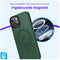 Apple iPhone 15 - Back Cover - MagSafe Compatibel - Donkergroen