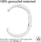 imoshion Siliconen Sport bandje - Universeel 18 mm aansluiting - Wit