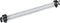 Toolflex One - Aluminium Rail 54 cm - Zwart