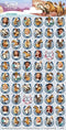 Funny Products Stickervel Spirit Junior Papier 60 Stuks