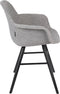 Zuiver Albert Kuip Soft Eetkamerstoelen armleuning Grijs - Set van 2