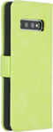 iMoshion Hoesje Geschikt voor Samsung Galaxy S10 Hoesje Met Pasjeshouder - iMoshion Uitneembare 2-in-1 Luxe Bookcase - Groen