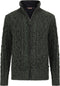 Life Line Morgan 2 Morgan Knit Full Zip Heren Groen Maat Xl