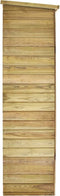 vidaXL - Tuinschuur - 163x50x171 - cm - geïmpregneerd - grenenhout