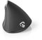 Nedis ERGOMSWS100 - Ergonomische muis - Draadloos 2,4GHz - 1.600dpi - Zwart