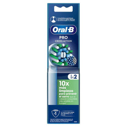 Oral-B Cross Action - Borstel vervanger - 2 stuks
