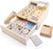 New Classic Toys® Houten Speelgoedkassa - Kassa met Scanner en Pinapparaat - Wit