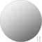 vidaXL - Wandspiegel - met - LED-lampen - rond - glas
