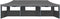 vidaXL - Vouwtent - pop-up - met - 5 - zijwanden - 3x9 - m - antraciet