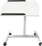 Laptoptafel - ergonomische notebook ipad bijzettafel bedtafel verrijdbaar werkblad kantelbaar in hoogte verstelbaar 65 cm tot 95 cm