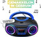 Denver TCL-212BT - Draagbare CD Speler met Bluetooth en FM Radio - Grijs/Blauw