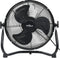 Vloerventilator 3 snelheden 100 W 55 cm zwart