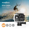Nedis ACAM11BK - Action Cam - 720p@30fps - Waterbestendig tot 30 m - Zwart