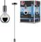 Paulmann Larus - Hanglamp - IP44 E27 max. 60W dimbaar - Black chroom