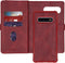 iMoshion Hoesje Geschikt voor Samsung Galaxy S10 Hoesje Met Pasjeshouder - iMoshion 2-in-1 Wallet Bookcase - Rood