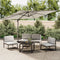 vidaXL - Zweefparasol - met - aluminium - paal - 300x300 - cm - zandwit