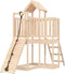 vidaXL Speelhuis met klimwand massief grenenhout