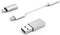 USB-kabel CoolBox COO-CKIT-APPL Wit