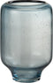 J-Line vaas Nora Op Voet Rond - glas - lichtblauw - small - Ø 18 cm