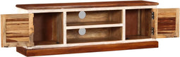 vidaXL - Tv-meubel - 120x30x40 - cm - massief - sheesham/mangohout
