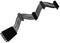 Silverstone CP06-E4 - SATA I kabel - 19 cm - Zwart