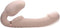 Evoke Opblaasbare en Vibrerende Strapless Strap-on - Light