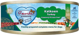 24x Renske Blik Vers Gestoomd Complete Menu Senior Kalkoen Graanvrij 95 gr