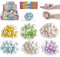 Jono Toys - Kaka ballen - Set van 12 parelmoer kleuren 7 cm (12 stuks)