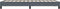 vidaXL - Bedframe - zonder - matras - 80x220 - cm - fluweel - donkergrijs