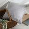 Kussen - VANDAAG - CHARME - Chambray x Petite broderie Capucine - 40 x 40 cm