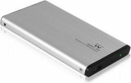 Ewent Draagbare 2.5" Harde Schijf Behuizing - SATA - USB 2.0 - Aluminium