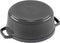 Staub Braadpan Cocotte Grafietgrijs - ø 24 cm / 3.8 liter