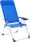 Vouwbare Stoel Marbueno Blauw 69 x 109 x 58 cm